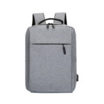 Men Backpack Grey 212 with USB Charging Port