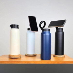 Magnetic Phone Holder Water Bottle